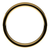 14K Yellow Gold Flat Comfort Fit Light Wedding Band, 5 mm Wide