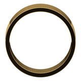 10K Yellow Gold Flat Wedding Band, 8 mm Wide