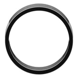 Platinum Flat Wedding Band, 7 mm Wide